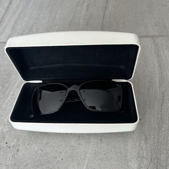 Versace Black Women’s Rectangle Biggie Sunglasses Shades With Case